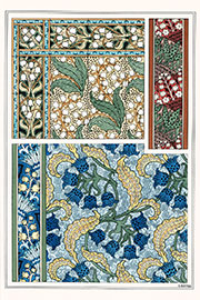 Magnettafel Maiglöckchen, Convallaria majalis