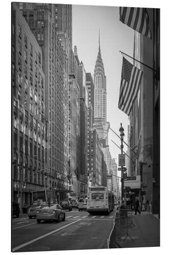 Aluminium print Chrysler Building in Manhattan, New York City, USA