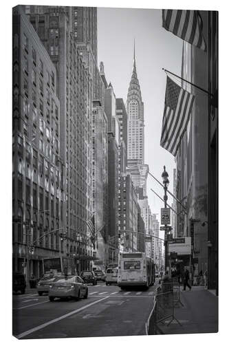 Quadro em tela Chrysler Building in Manhattan, New York City, USA