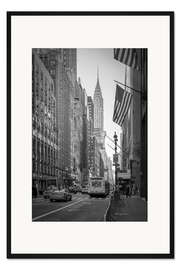 Gerahmter Kunstdruck Chrysler Building in Manhattan, New York City, USA