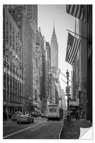 Wall sticker Chrysler Building in Manhattan, New York City, USA