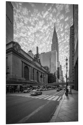 PVC-tavla Chrysler Building and Grand Central