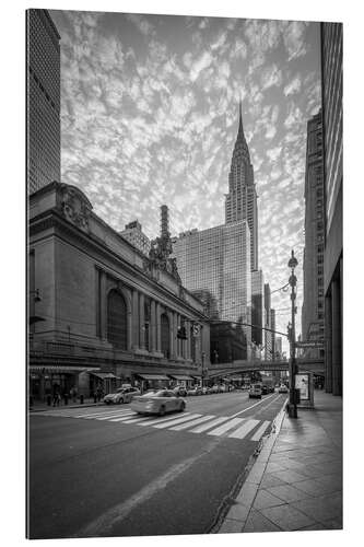 Tableau en plexi-alu Chrysler Building and Grand Central