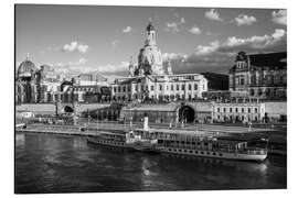 Magnettafel Brühlsche Terrasse in Dresden