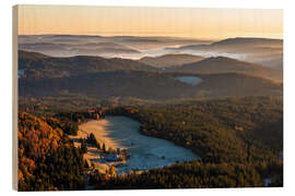 Trätavla View from the Feldberg over the Black Forest