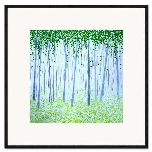 Impression artistique encadrée Misty Woodlands