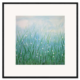 Framed art print Sunkissed Field