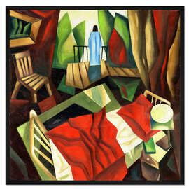 Gerahmter Kunstdruck Erwachen mit der Morgensonne