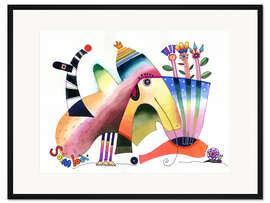 Gerahmter Kunstdruck Im Imaginärbereich