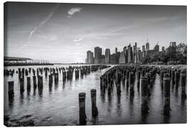 Canvas print Lower Manhattan skyline