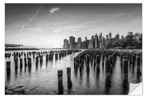 Wall sticker Lower Manhattan skyline