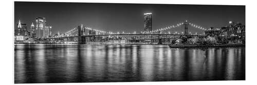 PVC-taulu Brooklyn Bridge panorama