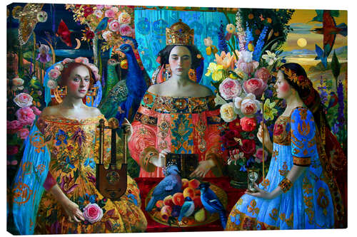 Canvas print Three Muses