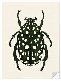 Vinilo para la pared Green beetle