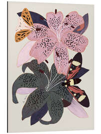 Magnettafel Lilienblüten