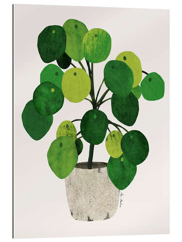 Gallery print Pilea plant