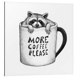 Magnettafel More coffee please