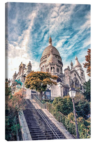 Lienzo Sacré-Coeur in Montmartre