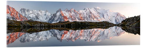 Akrylbilde Lakes of Cheserys, Chamonix-Mont-Blanc