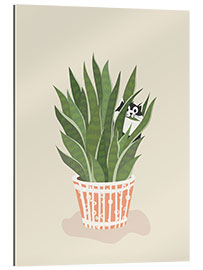 Gallery print The cat in the flower pot