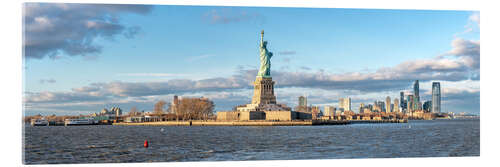 Acrylic print Liberty Island with Statue of Liberty, New York City