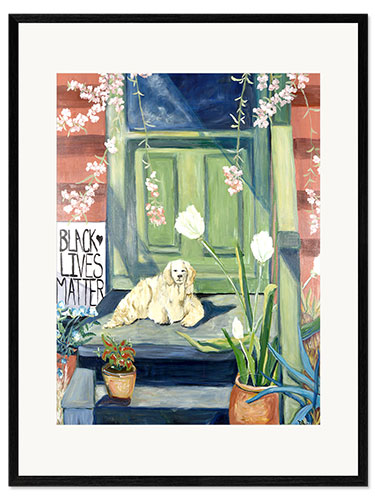 Kunsttryk i ramme Portland Spring '21
