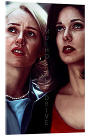 Acrylic print Mulholland Drive