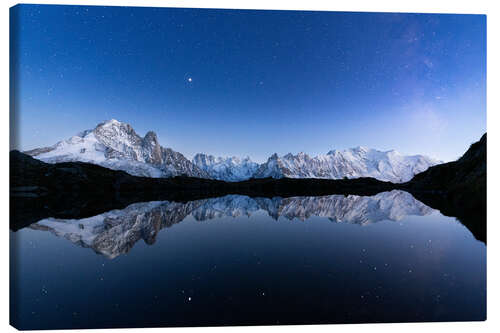 Canvas print Lac de Chésery, Chablais