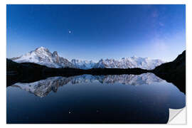 Naklejka na ścianę Lac de Chésery, Chablais