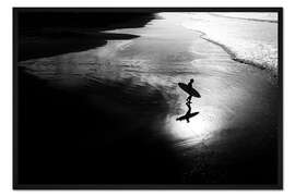 Gerahmter Kunstdruck Surf 11