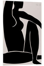 Hartschaumbild Figure No 12 - Pictufy Studio