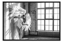 Gerahmter Kunstdruck Angel 1