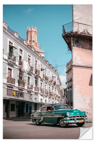 Självhäftande poster Old Havana 8