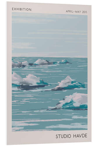 Foam board print Studio Havde - Seascape