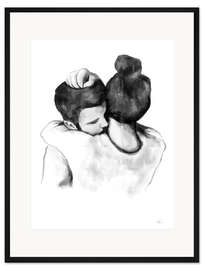 Gerahmter Kunstdruck Comfort