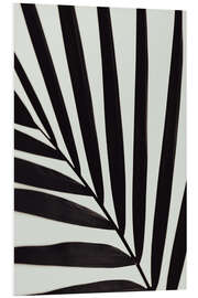 Hartschaumbild Graphic palm leaf °1