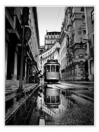 Plakat Rainy days in Lisbon