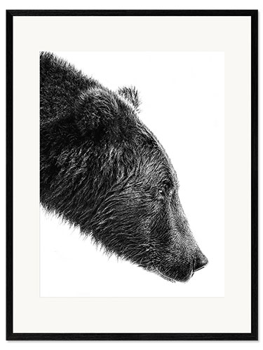 Stampa artistica con cornice The salmon catcher