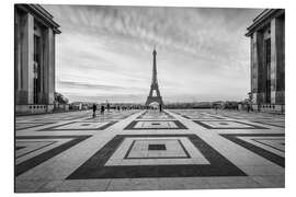 Cuadro de aluminio Place du Trocadéro and Eiffel Tower