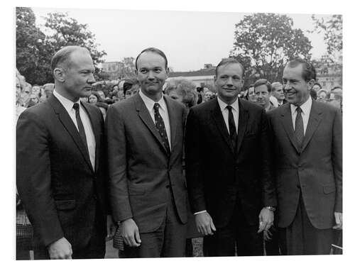 PVC-taulu Apollo 11 astronauts with President Nixon