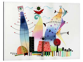 Magnettafel Wellen schlagen