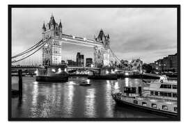Gerahmter Kunstdruck Tower Bridge in London