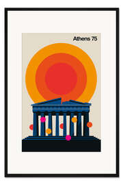 Gerahmter Kunstdruck Athens 75