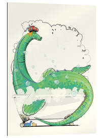 Gallery print Loch Ness Monster in the Bath