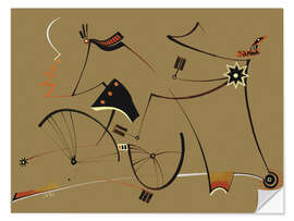 Wall sticker Antique Bicycle