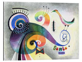 Magnettafel Salvador und der Vogel