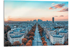 Tableau en plexi-alu Stunning Paris City