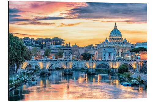 Gallery print Sunset in Rome I