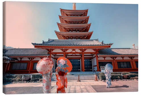 Canvas print Senso-Ji Temple