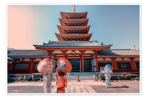 Plakat Senso-Ji Temple